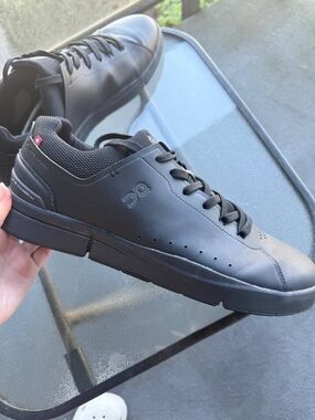 On Running Leather Sneakers